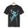 PPX018 -OCTOPUS Polvo-X - Camiseta Masculina Preta em Malha Algodão